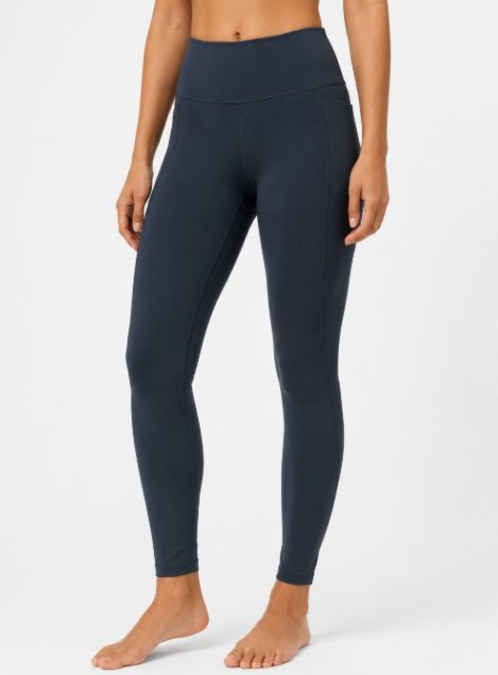 Prana Women’s Leggings Size Small Dark Gray High Waist Yoga Workout Athletic Pan